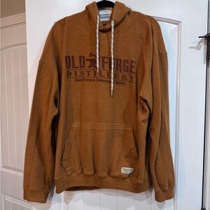 Rust Brown/Burnt Orange Pullover Hoodie